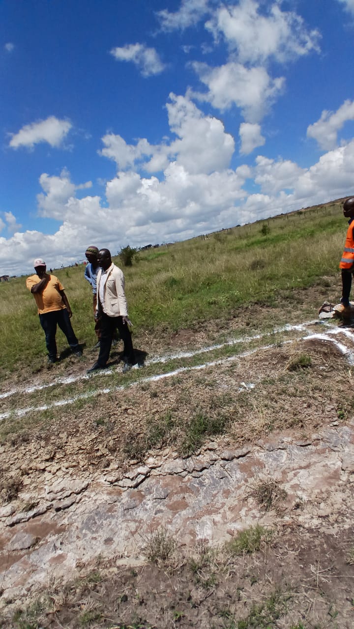Land site visit in Kamulu, Nairobi